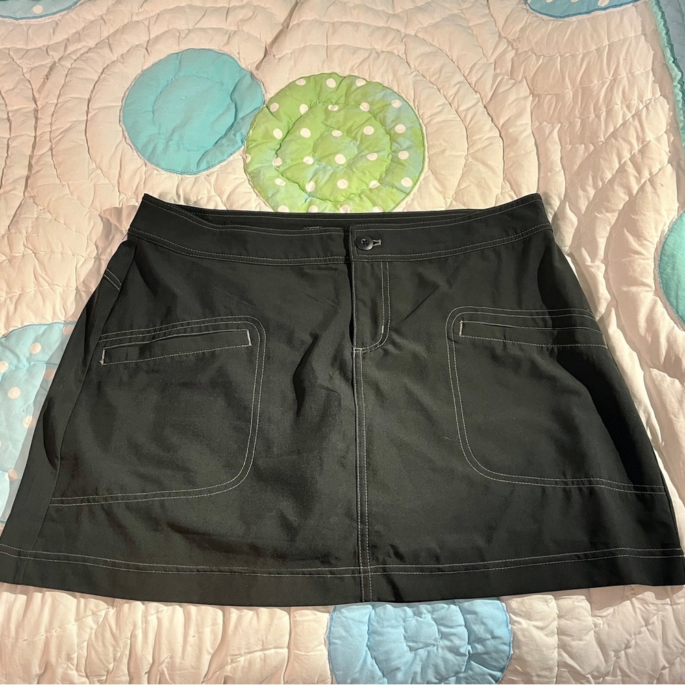 Prana Black Skort